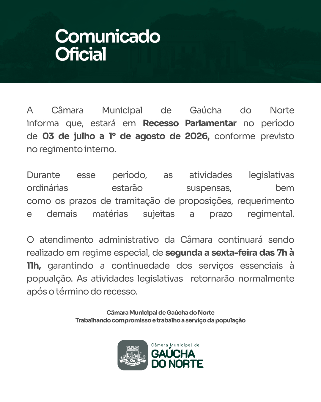 Comunicado